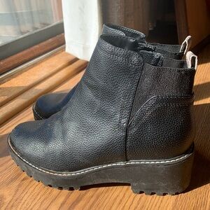 Target 6.5 Black Boot Booties Women Shoes Fall Winter Style Heeled Boots